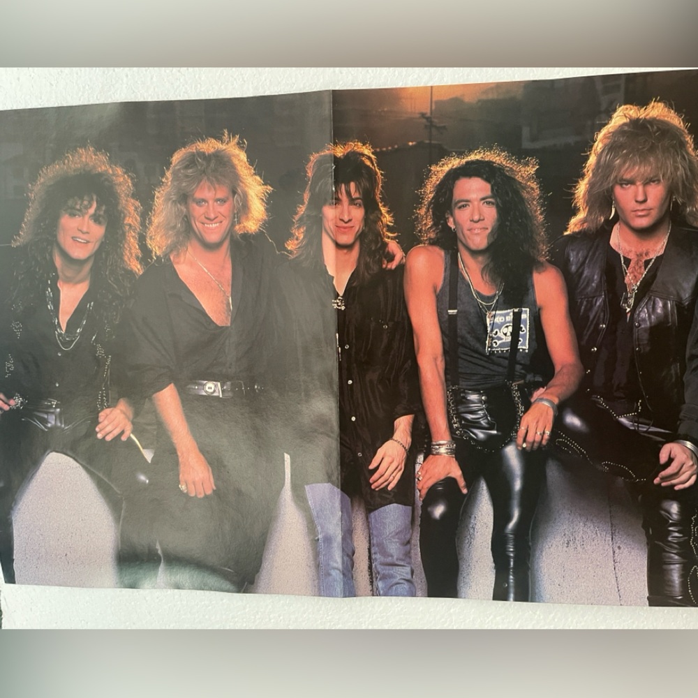 Vintage Ratt Centerfold pinup